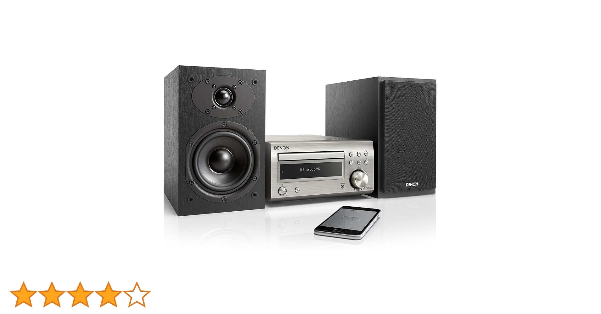 Amazon.co.jp: Denon CDミニコンポ プレミアムシルバー/ブラック [RCD